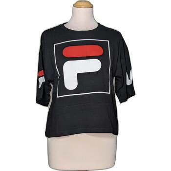 Vêtements Femme T-shirts & Polos Fila top manches courtes  36 - T1 - S Gris Gris