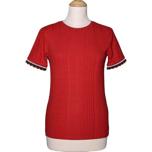 Vêtements Femme Vous pouvez ensuite mettre votre article en vente, et ce gratuitement Pimkie top manches courtes  36 - T1 - S Rouge Rouge
