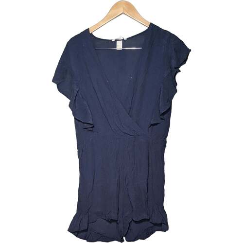 Vêtements Femme Lustres / suspensions et plafonniers H&M combi-short  36 - T1 - S Bleu Bleu