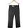 Vêtements Femme Pantalons Ober pantalon slim femme  38 - T2 - M Noir Noir