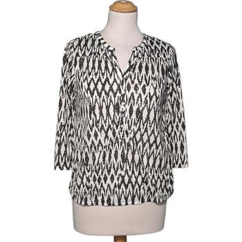 Vêtements Femme Nili Lotan snakeskin pattern shirt H&M top manches longues  34 - T0 - XS Blanc Blanc