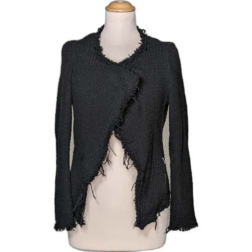 Vêtements Femme Gilets / Cardigans Zara gilet femme  34 - T0 - XS Noir Noir