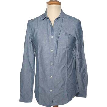 Vêtements Homme Chemises manches longues Monoprix Chemise Manches Longues  36 - T1 - S Bleu