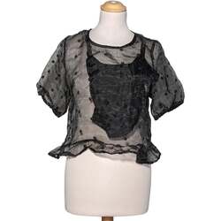 Vêtements Femme Blume Maternity jersey body-conscious dress in polka dot Pimkie Top Manches Courtes  36 - T1 - S Noir