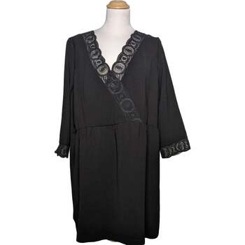 robe courte sézane  robe courte  42 - t4 - l/xl noir 