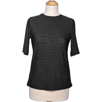 Vêtements Femme T-shirts & Polos Zara top manches courtes  38 - T2 - M Noir Noir