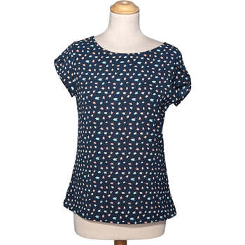 Vêtements Femme COMME DES GARCONS PLAY PATCHED T-SHIRT Promod top manches courtes  34 - T0 - XS Bleu Bleu