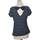 Vêtements Femme T-shirts & Polos Promod top manches courtes  34 - T0 - XS Bleu Bleu