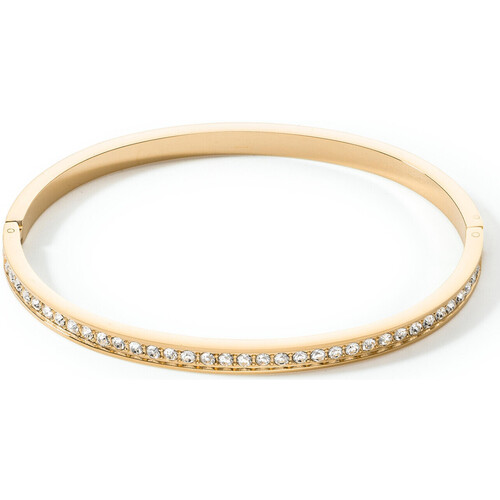 La Bottine Souri Femme Bracelets Coeur De Lion Bracelet jonc  acier doré cristaux

taille 19 Jaune