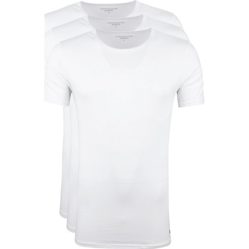 Vêtements Homme T-shirts & Polos Tommy Hilfiger T-shirts (Lot de 3) Blancs Blanc