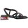 Chaussures Femme Sandales et Nu-pieds Exé Shoes Exe' Summer 778 Sandales Femme Muti noir Multicolore