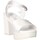Chaussures Femme Sandales et Nu-pieds David Haron 107l/r santal Femme Blanc Blanc