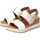 Chaussures Femme Sandales et Nu-pieds Mephisto SANDALE  SWENA BLANC-ARGENT Blanc
