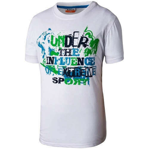 Vêtements Enfant T-shirts manches courtes Abery K-T-JAGGER Blanc