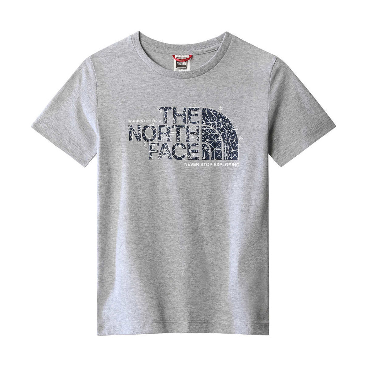 Vêtements Enfant Chemises manches courtes The North Face B S/S GRAPHIC TEE Gris