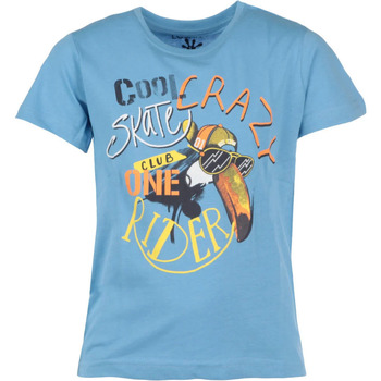 Vêtements Enfant T-shirts manches courtes Losan CAMISETA CRAZY Bleu