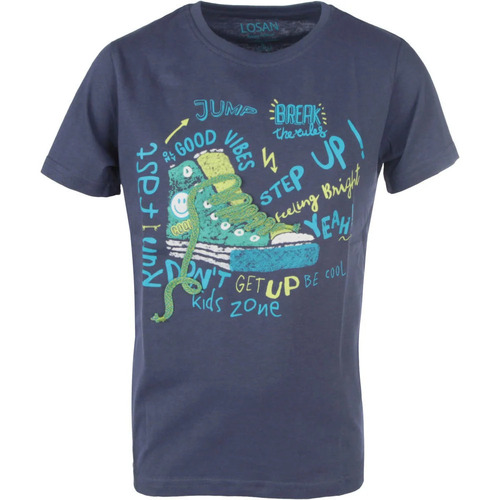 Vêtements Enfant T-shirts manches courtes Losan CAMISETA SOKA Bleu