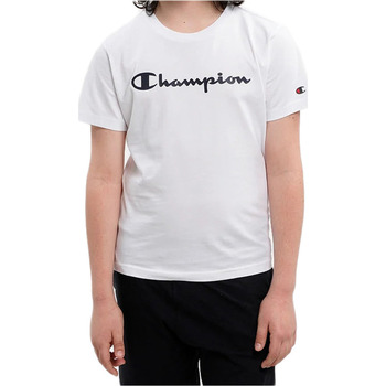 Vêtements Enfant Polos manches courtes Champion Classics RESPON Blanc