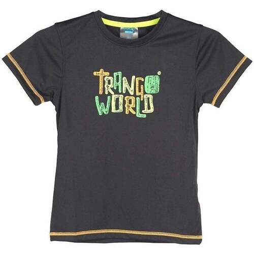 Vêtements Enfant Chemises manches courtes Trango CAMISETA WUPPER Gris