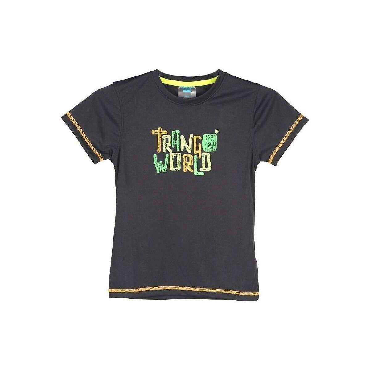 Vêtements Enfant Chemises manches courtes Trango CAMISETA WUPPER Gris
