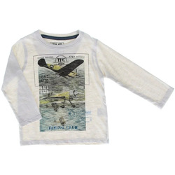 Vêtements Enfant Polos manches courtes Losan camiseta little flying Blanc