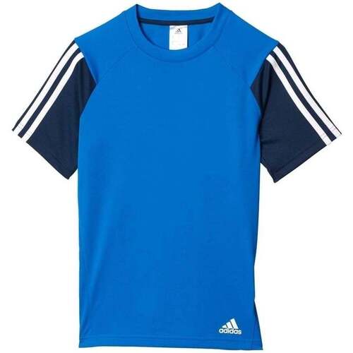 Vêtements Enfant Polos manches courtes adidas Originals BOYS PES TEE Bleu