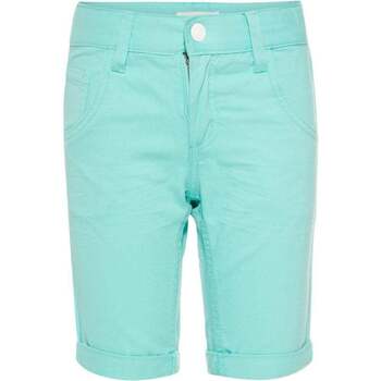 Vêtements Enfant Shorts / Bermudas Name it NKMSOFUS TWIISAK LONGSHORT CAMP Bleu