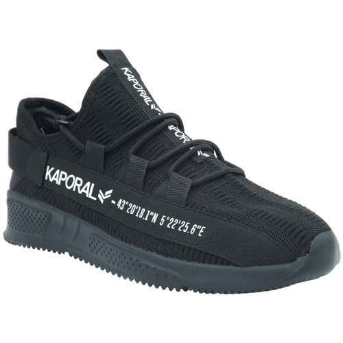 Chaussures Homme Baskets mode Kaporal Dofino full black Noir