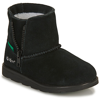 Chaussures Fille Boots Kickers ALDIZA Noir
