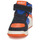 Chaussures Enfant Baskets montantes Kickers KICKALIEN Marine / Bleu / Orange