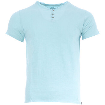 Vêtements Homme T-shirts manches courtes En vous inscrivant vous bénéficierez de tous nos bons plans en exclusivité MB-MATTEW Bleu