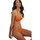 Vêtements Femme Maillots de bain séparables Selmark Bas maillot slip de bain taille basse Daiquiri  Mare Orange