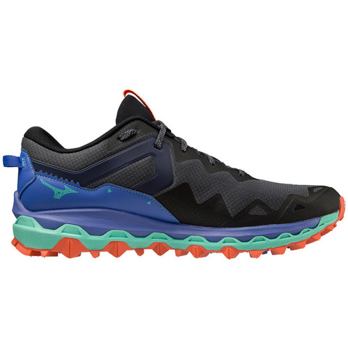 Chaussures Homme Running / trail Mizuno CHAUSSURES WAVE MUJIN 9 - GRAY/GRAY/BLUE - 46 Bleu