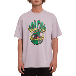 Vêtements Homme T-shirts manches courtes Volcom V-zombie Hands Lse Ss Nirvana Violet
