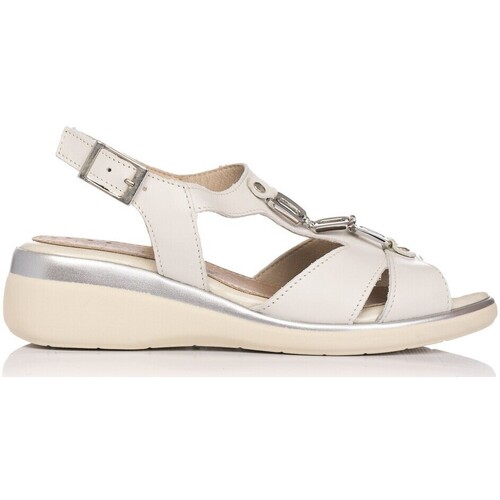 Chaussures Femme Sandales et Nu-pieds Pitillos 5013 Blanc
