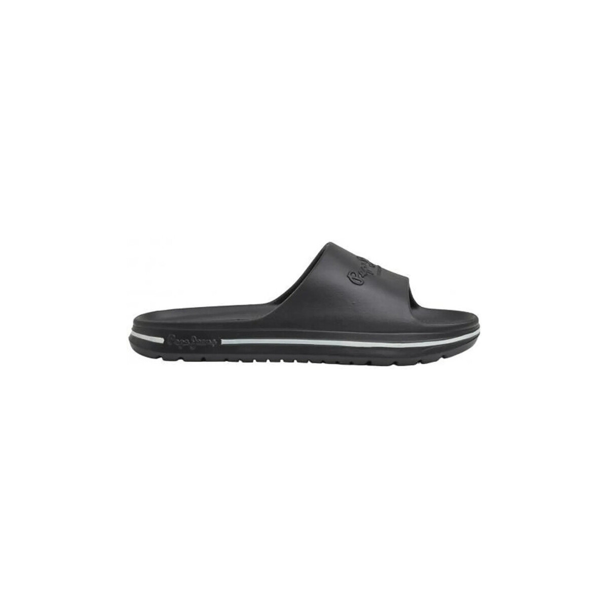 Chaussures Homme Sandales et Nu-pieds Pepe jeans Toboggan de Plage Ss23 Sandale -noir Noir