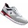 Chaussures Homme Baskets basses U.S Polo Assn. BUZZY001LGRRED02 Gris, Blanc