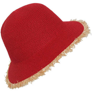 Accessoires textile Femme Chapeaux Chapeau-Tendance Mini capeline AURORA Rouge