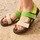 Chaussures Femme Sandales et Nu-pieds Bensimon Sandale Start - Vert Vert
