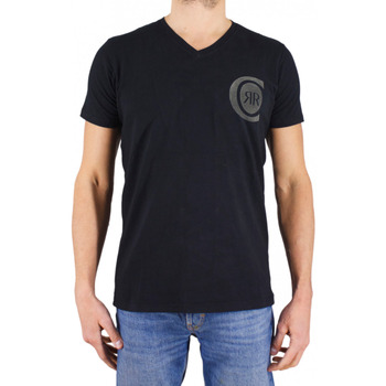 Vêtements Homme T-shirts dress manches courtes Cerruti 1881 Gargnano Noir