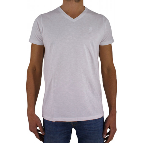 Vêtements Homme T-shirts dress manches courtes Cerruti 1881 Aquarossa Blanc