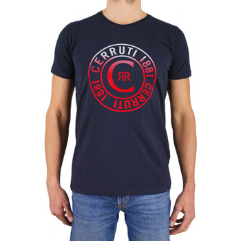 Vêtements Homme T-shirts manches courtes Cerruti 1881 Soiano Bleu