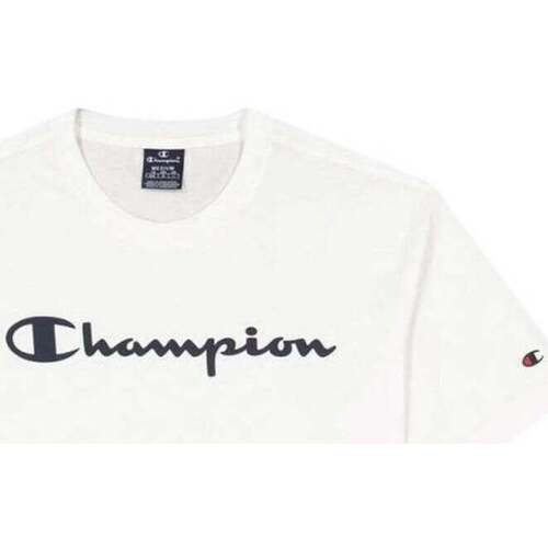 Vêtements Homme karl lagerfeld blue shirt Champion classic Crewneck T-Shirt Blanc