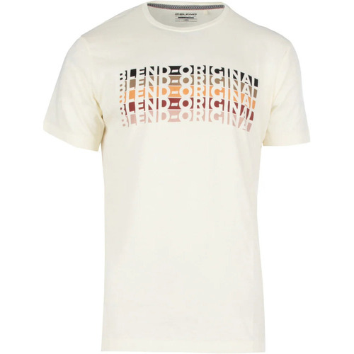 Vêtements Homme Polos manches courtes Blend Of America TEE LETTERS Blanc