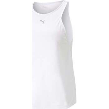 Vêtements Femme Chemises / Chemisiers PLECAK Puma NOVA SHINE ULTRABREATHE FASHION TANK Blanc
