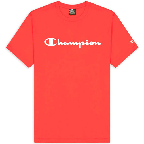 Vêtements Homme Gianluca - Lart Champion classic Crewneck T-Shirt Rouge