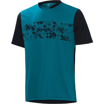 t-shirt spiuk  maillot m/c all terrain hombre azul 
