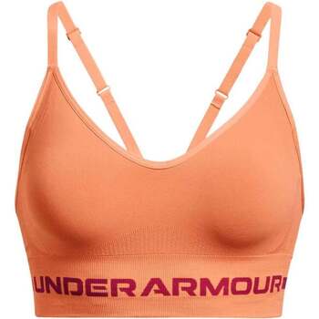 Vêtements Femme Sweats Under Armour UA Seamless Low Long Bra Orange