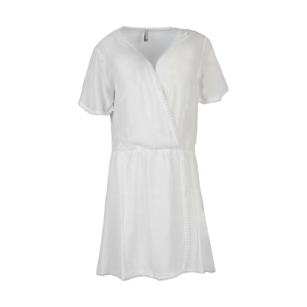 Vêtements Femme Robes courtes Losan VESTIDO BEACH Blanc