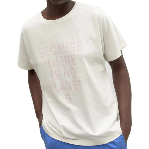 Vêtements Femme T-shirts manches courtes Ecoalf AOSTAALF T-SHIRT WOMAN Gris